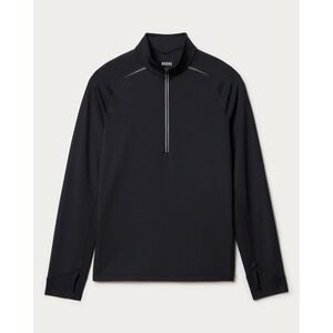 Rhone Thermal‎ Run Half-Zip Pullover Black Large New With Tags